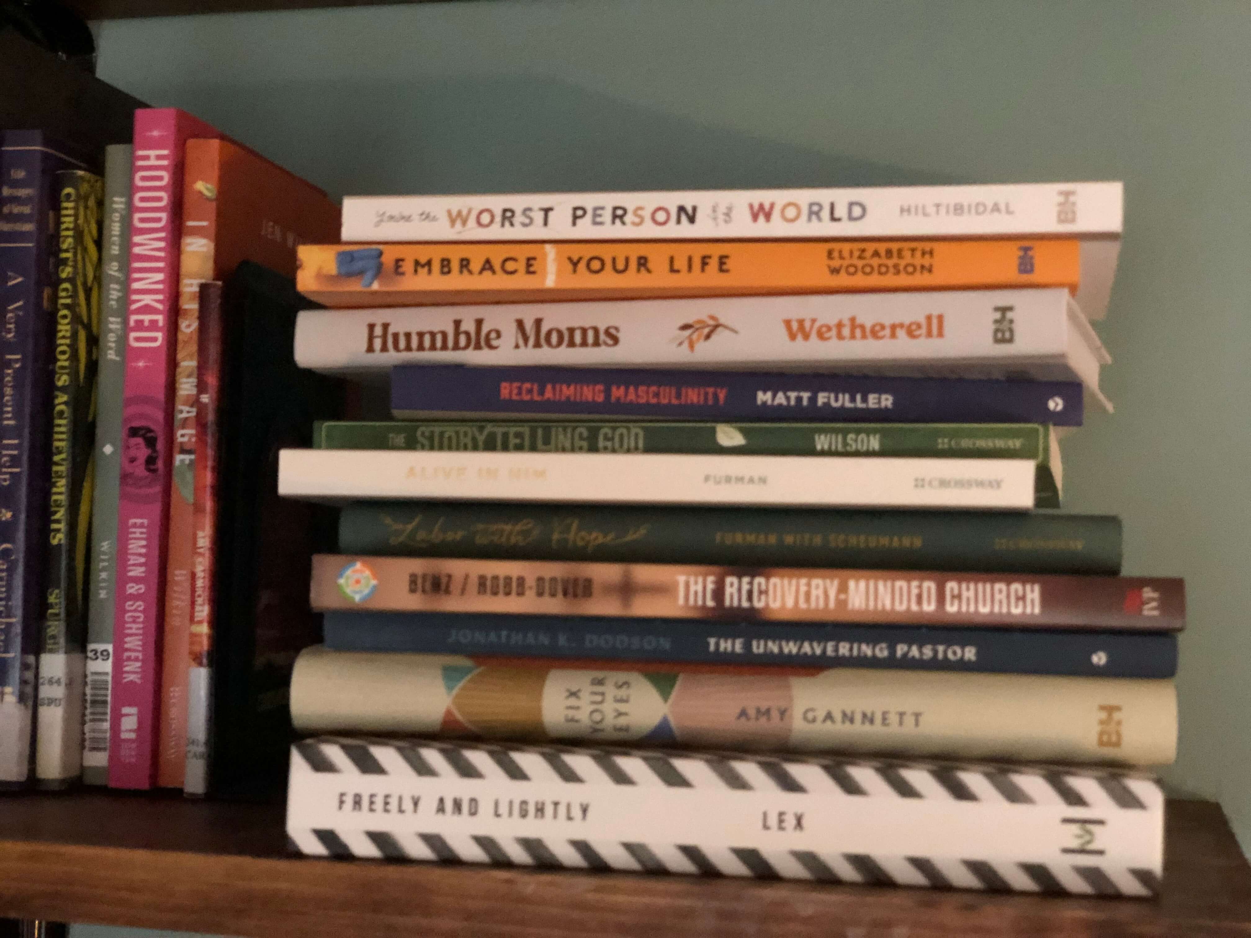 my to-be-read pile